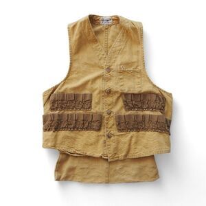 Hettrick Sportswear Vintage 1950s Canvas Hunting Shooting Vest‎